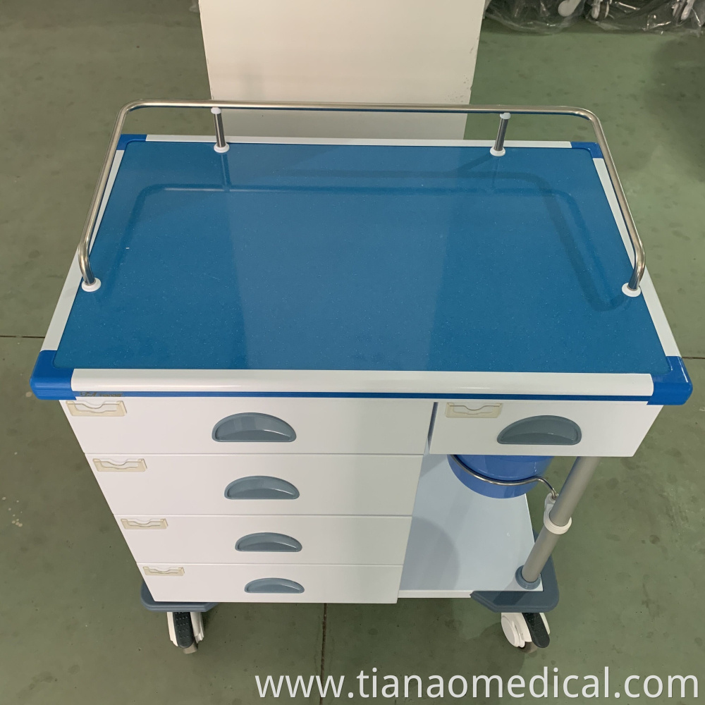 Hospital Medical Steel Treatment Trolley